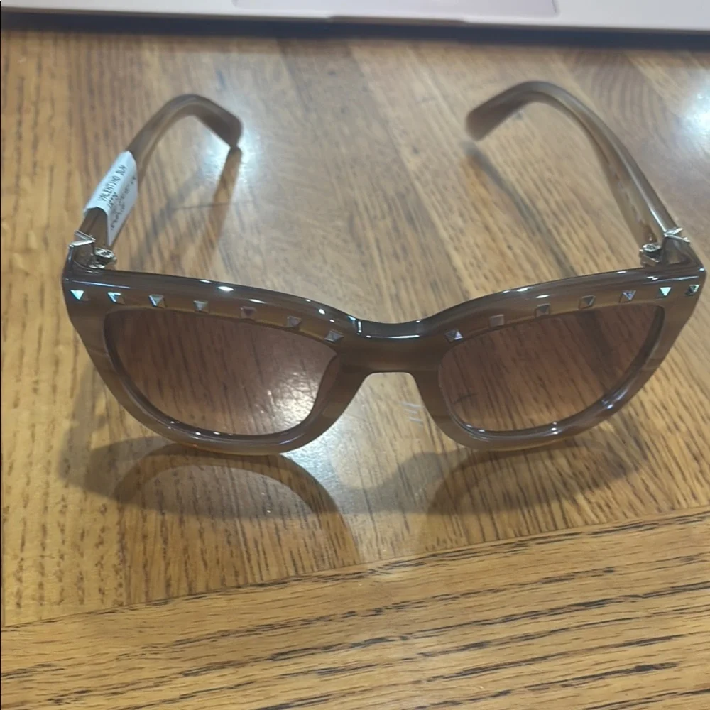 Valentino sunglasses stripped honey - Picture 3 of 9